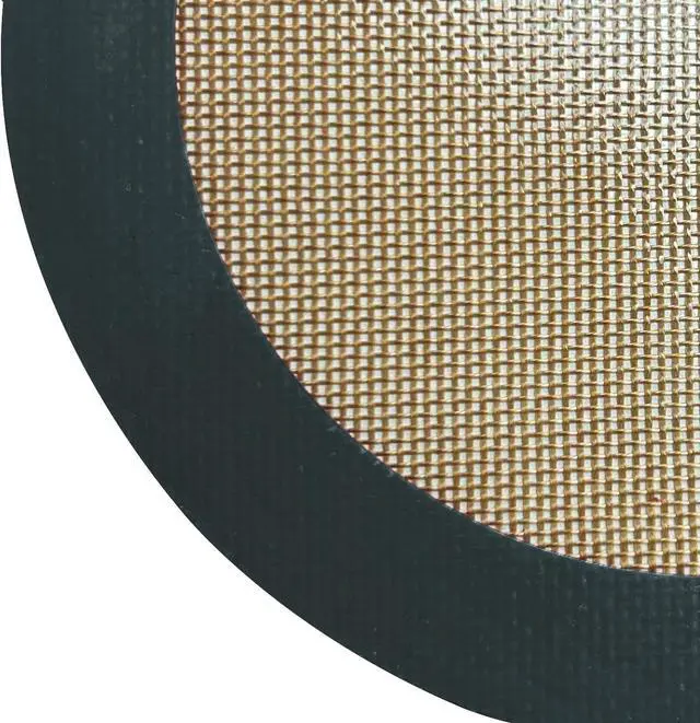 Alt view image 5 of 6 - Silicone Baking Mats, Set of 4, Round dia 8 Inch, Non Stick, BPA Free, Baking Sheet Pan Liner for Cake,Pizza,Cookies,Macaron,Bread,Pastry,Toaster (Gray, Round-dia 8 inch)
