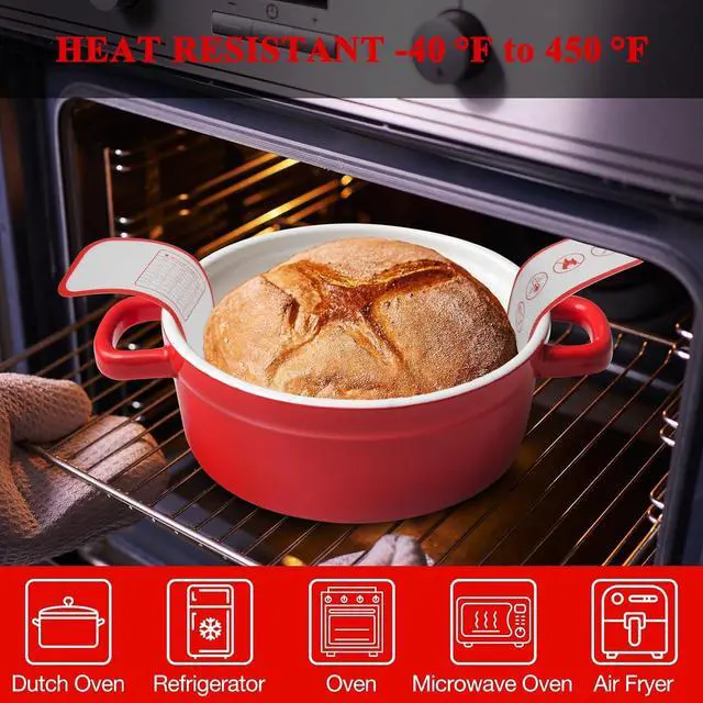 Alt view image 3 of 7 - 2 Pcs Sourdough Silicone Bread Sling for Dutch Oven Liners