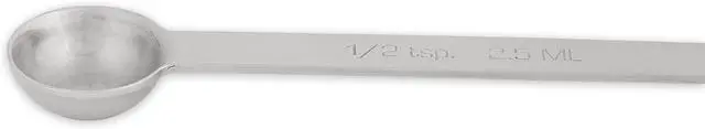 Alt view image 2 of 7 - RSVP International Endurance Kitchen Collection Open Stock Measuring Spoon, Stainless Steel, Dishwasher Safe, 0.5-Teaspoon