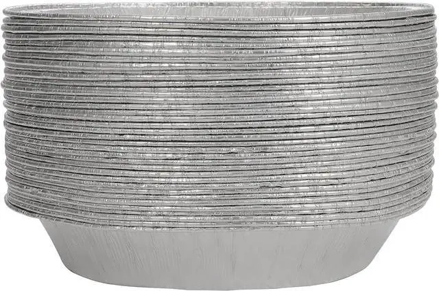 Main image of Waytiffer 9" Pie Pans (10pack) - Disposable Aluminum Foil Pie Tins,Heavy-duty, Baking Tin Plates, Standard Size