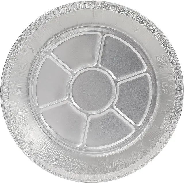 Alt view image 2 of 7 - Waytiffer 9" Pie Pans (10pack) - Disposable Aluminum Foil Pie Tins,Heavy-duty, Baking Tin Plates, Standard Size