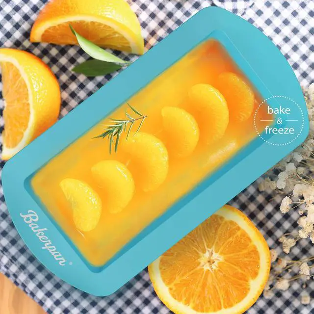 Alt view image 3 of 6 - Bakerpan 4 Pack Silicone Mini Loaf Pans for Baking - 4.5 Inch Reusable Molds for Banana Bread, Pound Cake, Bread Loaves & Mini Cakes - Non-Stick, BPA-Free