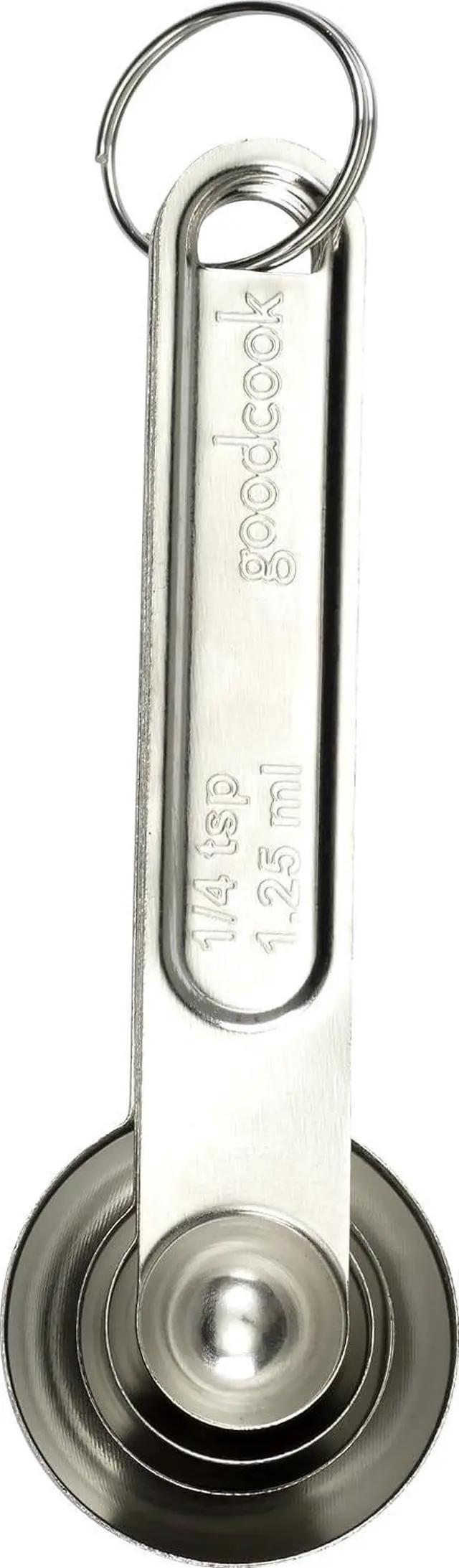 Alt view image 2 of 5 - GoodCook Everyday Measuring Spoons, Set of 4