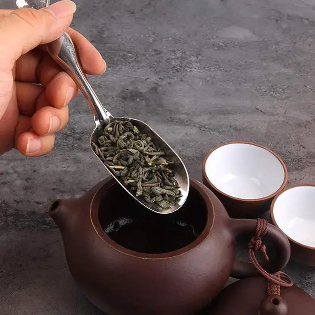 Alt view image 7 of 7 - 10 Pcs Mini Candy Scoops Stainless Steel Tea Coffee Ice Shovel Teaspoon Small Shovel for Tea, Coffee, Candy, Ice Cream, Dessert, Sugar, Kitchen Or Buffet