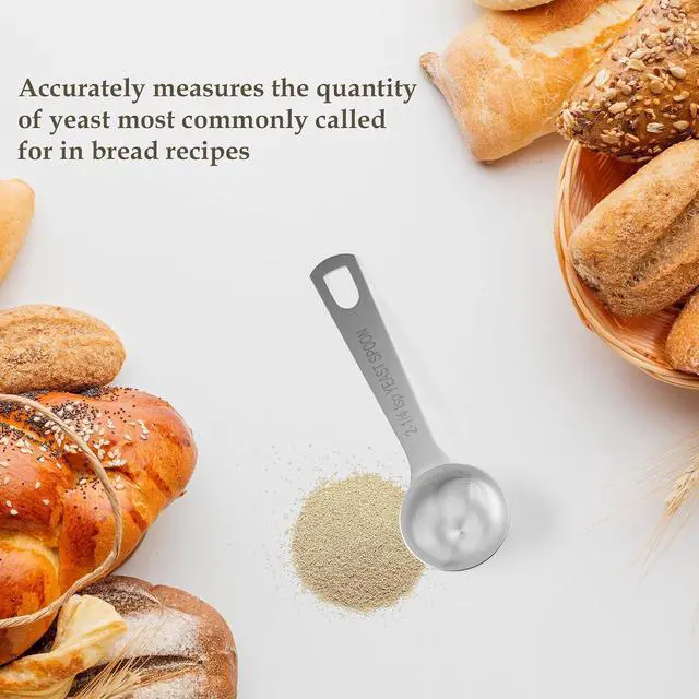Alt view image 3 of 6 - 1PCS Yeast Measuring Spoon(2-1/4tsp, 2.25tsp, 0.25oz)