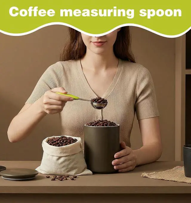 Alt view image 6 of 7 - 2Pcs 2 Tablespoon Measuring Spoon with Grip, 2tbsp (15ml) Scoop Stainless Steel Tablespoon Measuring for Coffee, Tea, Soup