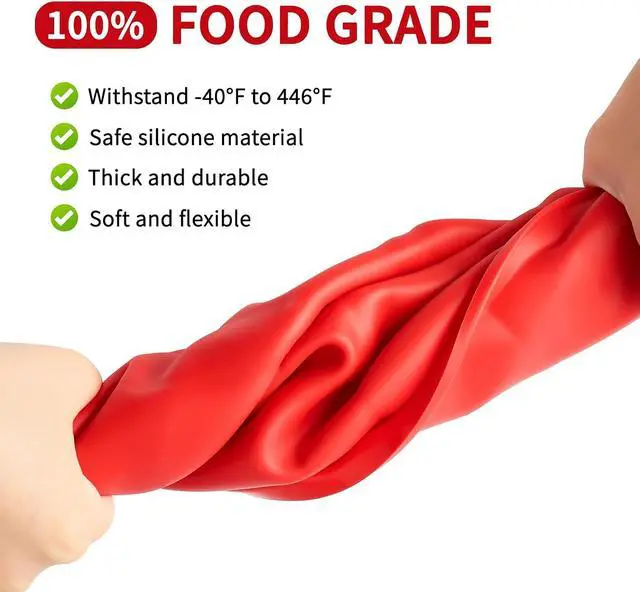 Alt view image 4 of 7 - Puyeipt 10 Inch Silicone Fluted Tube Cake Pan, 2 Pack