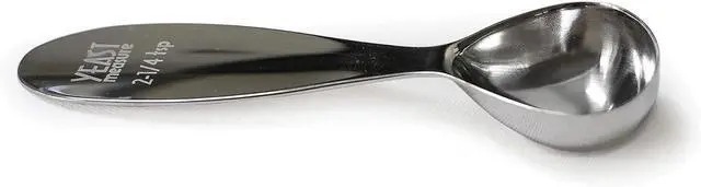 Alt view image 2 of 6 - RSVP International Endurance Kitchen Collection Measuring Tools, Dishwasher Safe, Yeast, 2.25-Teaspoons, Stainless Steel