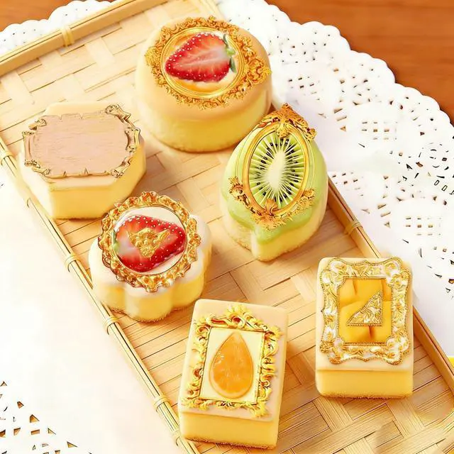 Alt view image 6 of 6 - 8 Pcs Picture Frames Silicone Molds, Vintage Photo Frame Fondant Mold for Cake Decorating Cupcake Topper Chocolate Candy Polymer Clay Baking Desserts