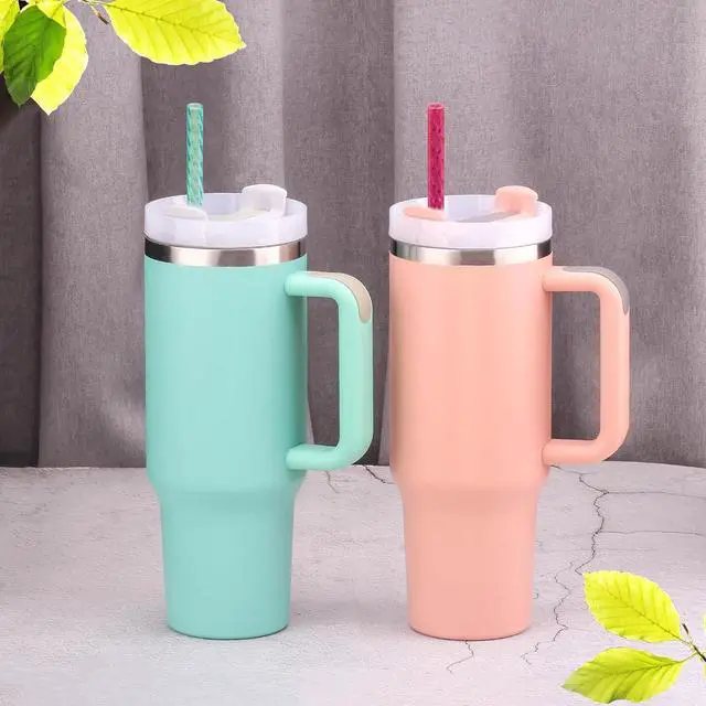 Alt view image 4 of 7 - Dakoufish 12 Inch Reusable Swirl Straws for Stanley 30/40 oz Tumblers,12Pcs