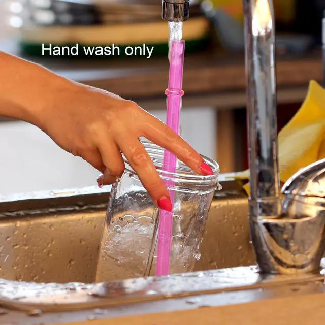 Alt view image 7 of 7 - Dakoufish 13 Inch Reusable Plastic Replacement Straws For 40/30 oz Tumbler