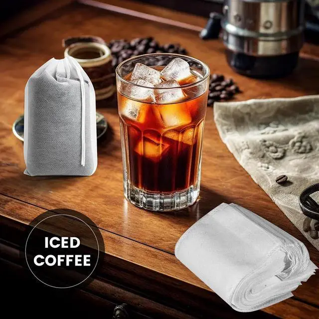 Alt view image 7 of 7 - Cold Brew Bags, 120 Count Brew Coffee Filter Bags, 4x6 Inch