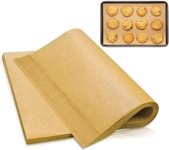 Main image of 100 Pcs Parchment Paper Baking Sheets, 10x14 Inches Non-Stick Precut Baking Parchment Unbleached Baking Paper for Baking Grilling Air Fryer Steaming Bread Cup Cake Cookie