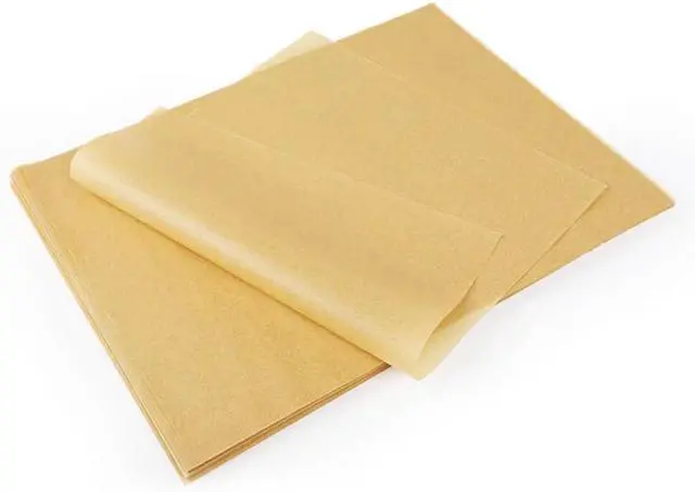 Alt view image 7 of 7 - 100 Pcs Parchment Paper Baking Sheets, 10x14 Inches Non-Stick Precut Baking Parchment Unbleached Baking Paper for Baking Grilling Air Fryer Steaming Bread Cup Cake Cookie