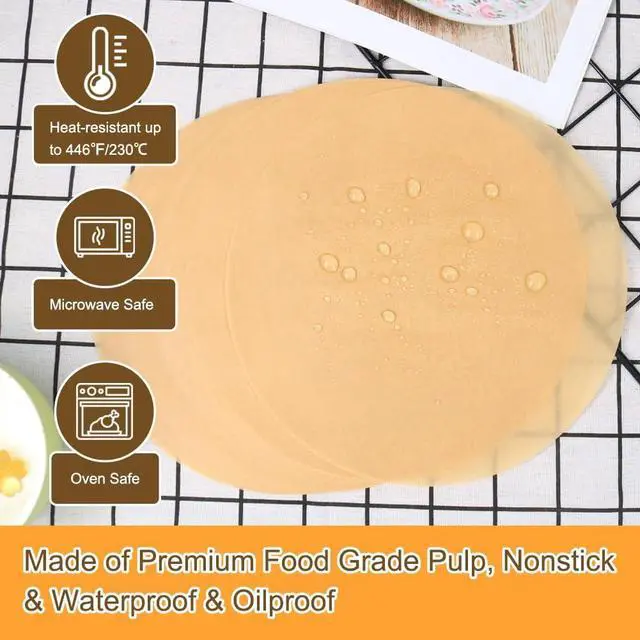 Alt view image 4 of 7 - BYKITCHEN 12 Inch Parchment Paper Rounds for Pizza Makers, Cake Pans,100pcs