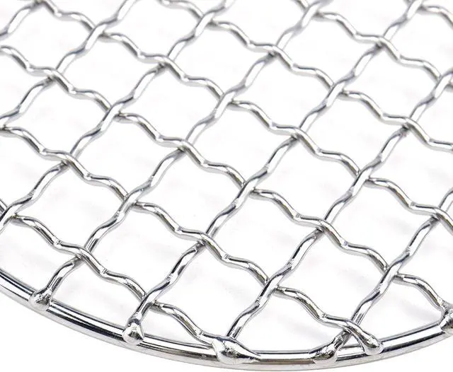 Alt view image 5 of 5 - Cooling Rack Stainless Steel Wire Rack Barbecue Baking Net, Round