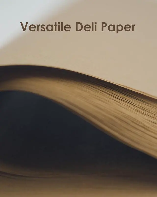 Alt view image 4 of 6 - Bake Choice 12" x 12" Parchment Paper Square Kraft Deli Wrap Sheets 100 PCS
