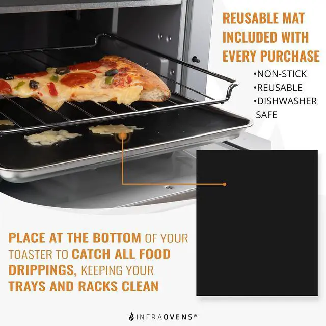 Alt view image 5 of 6 - Parchment Paper Sheets for Toaster Oven Air Fryer 9 x 11 Compatible with Gowise, Cuisinart, Black Decker, Emeril Lagasse, Breville + More, Perforated Non-Stick Paper Liners for Cooking on Oven Rack
