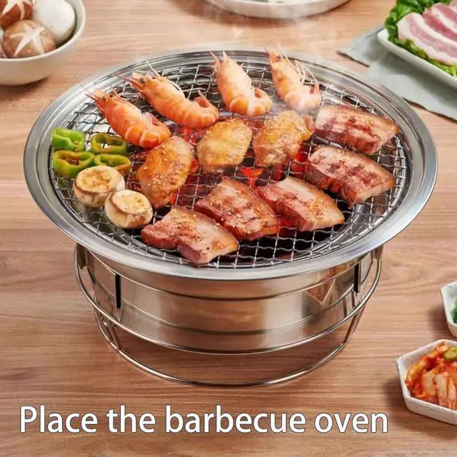 Alt view image 6 of 6 - Round Steamer Rack and Cooling Rack, Stainless Steel Rack for Cooking, Wire Instant Pot Trivet, Stainless Steel Baking Steaming Grilling Rack, 2 Piece