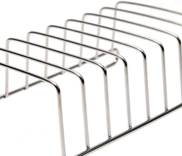 Alt view image 5 of 7 - Toast Rack,Stainless Steel Tool Cooling Grid Bread Rack Rectangle Air Fryer Accessories