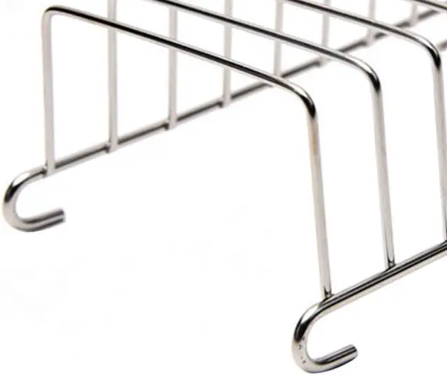 Alt view image 6 of 7 - Toast Rack,Stainless Steel Tool Cooling Grid Bread Rack Rectangle Air Fryer Accessories