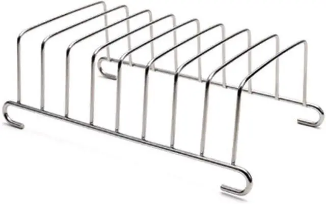 Alt view image 7 of 7 - Toast Rack,Stainless Steel Tool Cooling Grid Bread Rack Rectangle Air Fryer Accessories