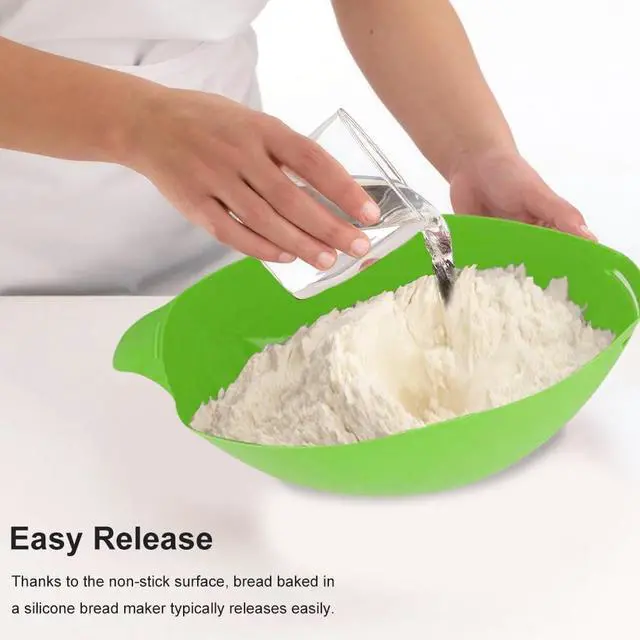 Alt view image 3 of 7 - Silicone Bread Baker Bowl, FoodGrade Silicone Sourdough Bread Mold, Oven & Microwave Safe MultiUse Bowl
