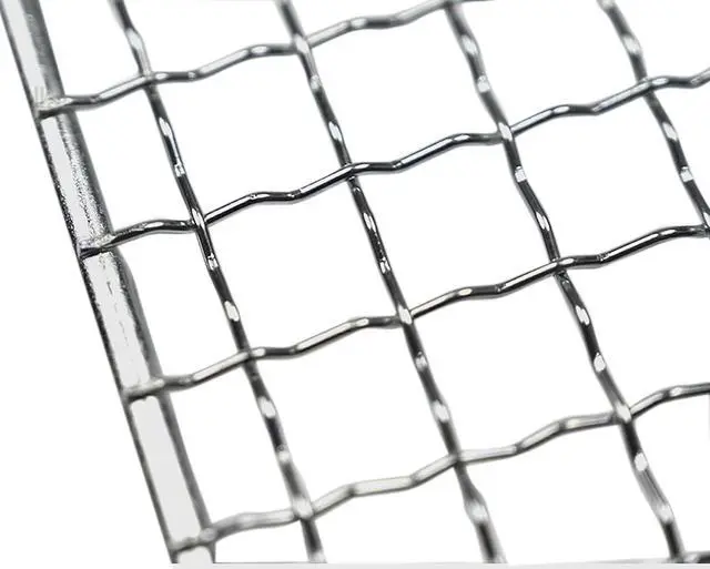 Alt view image 3 of 5 - Roasting Racks, 2 Pcs 11.8 Inch x 7.9 Inch Stainless Steel Grill Racks Grid Net for Baking and Cooling of Barbeque in Oven, Party, Dinning and Outdoors (2, 11.8 inch x 7.9 inch)
