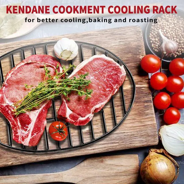 Alt view image 6 of 6 - Roasting Rack with Integrated Feet, Cooling Drying Rack