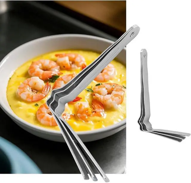 Alt view image 4 of 7 - 4 Pack Small Steamer Rack Trivet Portable Folding Cooking Rack Cooling Steaming Racks for Air Fryer Stockpot Pressure Cooker Oven Wok Pan Stock Pot Dinnerware Porcelain Plates Dinner Dishes
