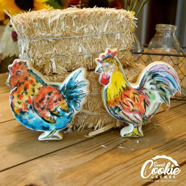 Alt view image 6 of 7 - Chicken Cookie Cutter Set Sharp & Stainless Steel Cooking Utensils A Fun Fit for Sandwiches, Pancakes, Fruits & Crafts Dishwasher-Safe 3-Piece Bakery Supplies by Sweet Cookie Crumbs