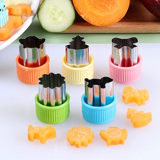 Alt view image 7 of 7 - CECIAOAIME 24 pcs Cookie Cutters Fruit Cutter Set Vegetable Stamps Mold