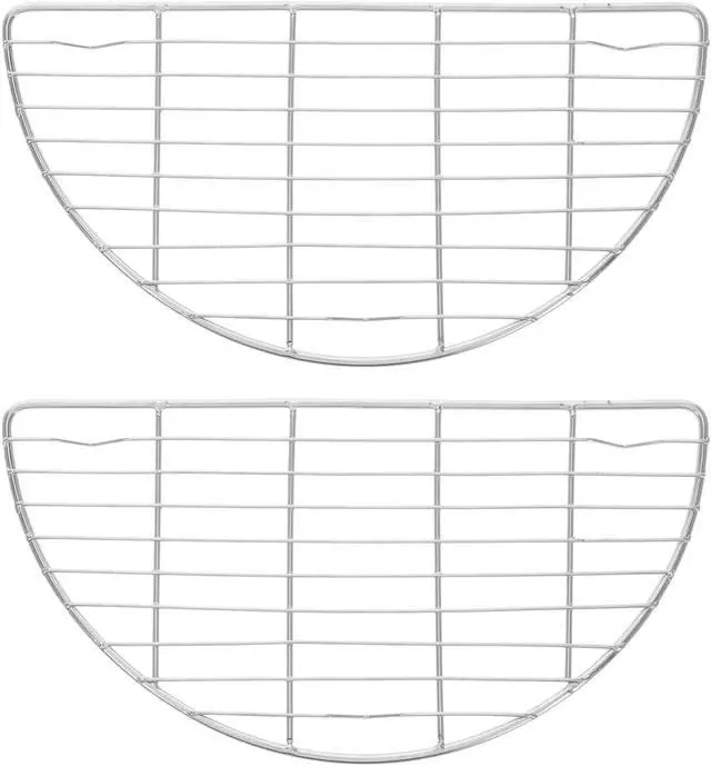 Main image of Stainless Steel Half Round Cooling Rack, 2 Pack