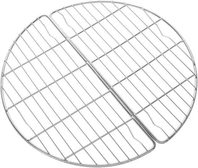 Alt view image 7 of 7 - Stainless Steel Half Round Cooling Rack, 2 Pack
