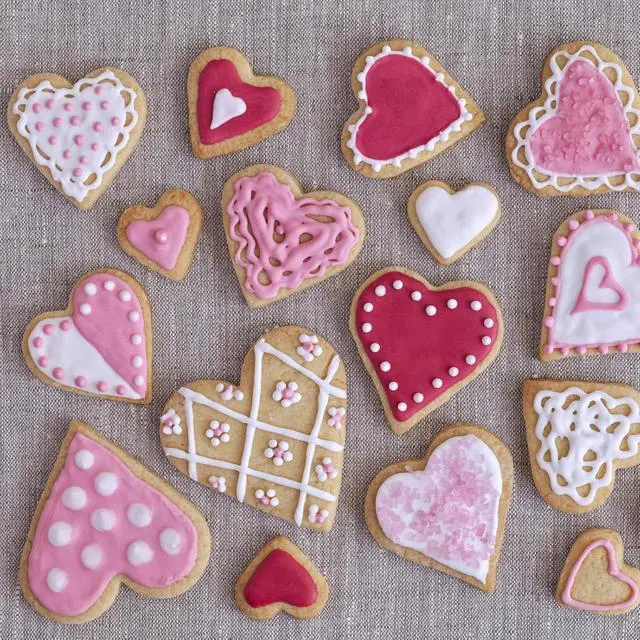 Alt view image 6 of 6 - ALLTOP Heart-Shaped Cookie Cutter Set - 4 Size Biscuit Cutter for Valentine's Day Baking, Romantic Dessert Decoration, Anniversary Cooking & More