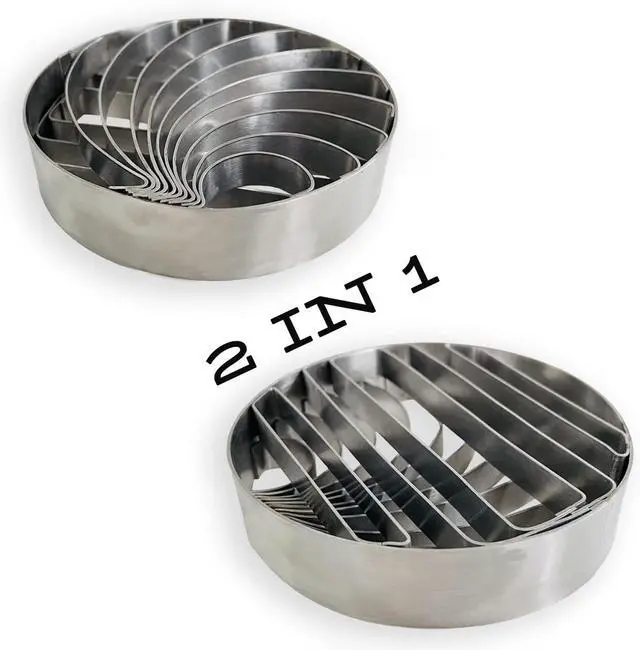 Alt view image 3 of 7 - Concha Cutter Mexican Bread Mold Made Of Stainless Steel 4.1 Inch Concha Stamp Two Sided Mold For Pan Dulce Mexicano Cortadora De Pan, Bread Shape Cutter