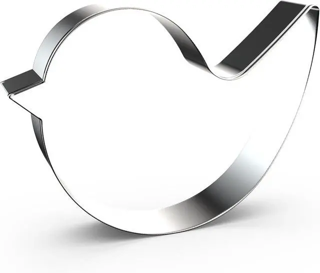 Alt view image 4 of 5 - Bird Cookie Cutter Set - 5 inch, 4 inch, 3 inch, 2 inch - 4 Piece - Stainelss Steel