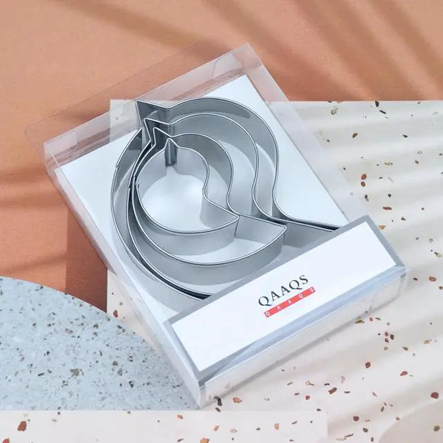Alt view image 5 of 5 - Bird Cookie Cutter Set - 5 inch, 4 inch, 3 inch, 2 inch - 4 Piece - Stainelss Steel
