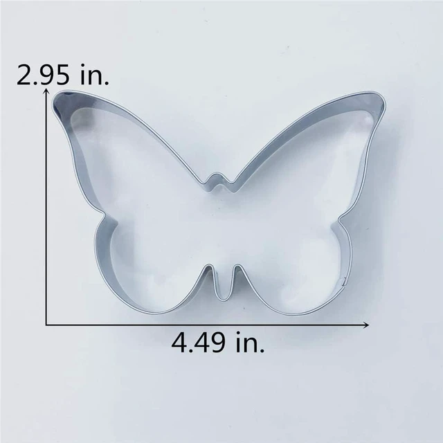 Alt view image 3 of 7 - LILIAO Spring Butterfly Cookie Cutter, 4.5 x 3 inches