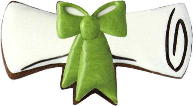 Alt view image 3 of 7 - Ann Clark Diploma Graduation Cookie Cutter Large 4", Made in USA