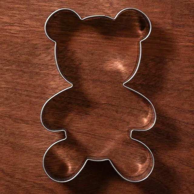 Alt view image 4 of 4 - LILIAO Teddy Bear Cookie Cutter for Baby Shower - 2.7 x 3.9 inches