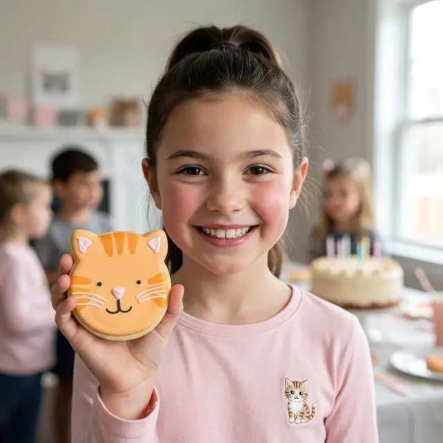 Alt view image 2 of 7 - Ann Clark Cat Face Cookie Cutter, Large 4 Made in USA