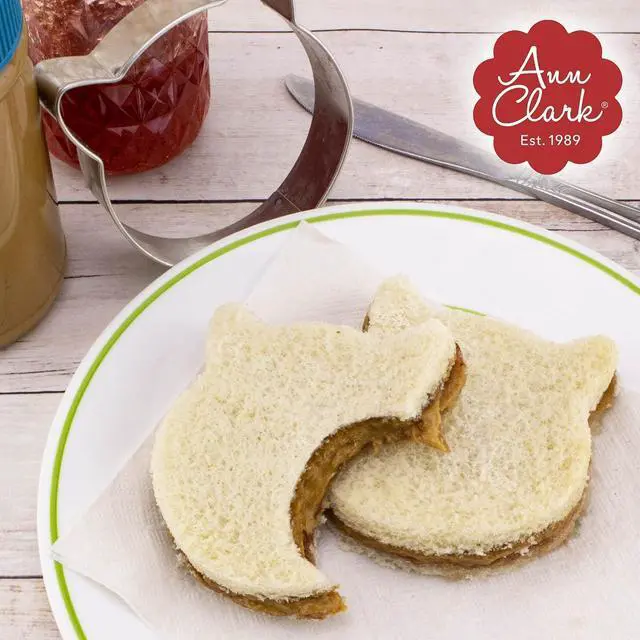 Alt view image 3 of 7 - Ann Clark Cat Face Cookie Cutter, Large 4 Made in USA