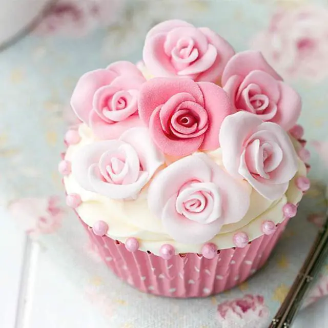 Alt view image 6 of 6 - SIENON 33 Cavity Rose Flowers and Leaves Fondant Candy Silicone Molds For Sugarcraft, Cupcake Toppers, Soap, Polymer Clay, Crafting Projects, Wedding and Birthday Cake Decoration