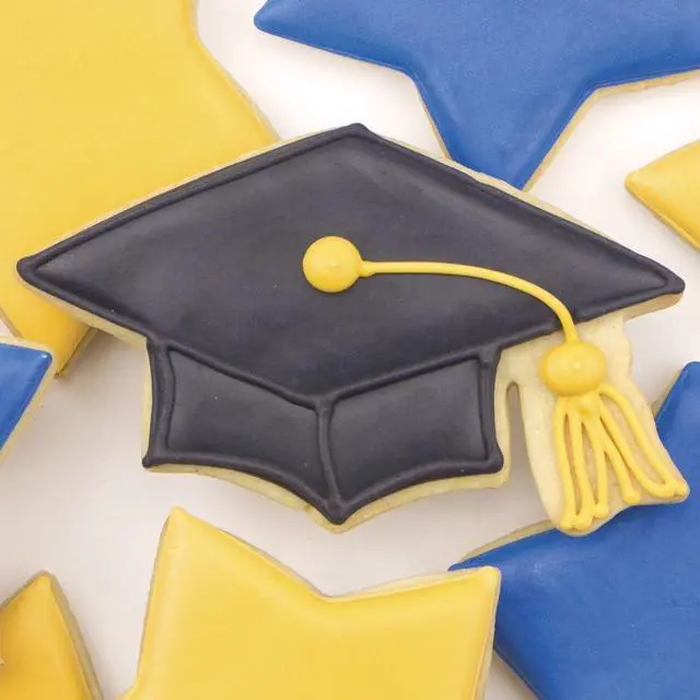 Alt view image 3 of 6 - Ann Clark Graduation Cap 2026 Cookie Cutter, Large 4.5" Made in USA
