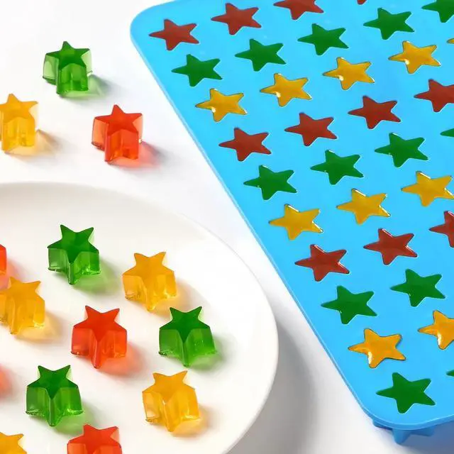 Alt view image 6 of 7 - JOERSH Star Candy Molds, 240 Cavities, 4Pcs