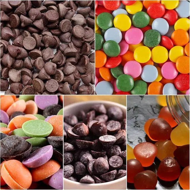 Alt view image 4 of 7 - Zorazio 2 Pack 468-Cavity Mini Round Silicone Molds, Mini Dog Treat Mold Silicone,Chocolate Drop Mold,Semi Sphere Gummy Candy Molds for Small Jelly (Mini Round Shaped)