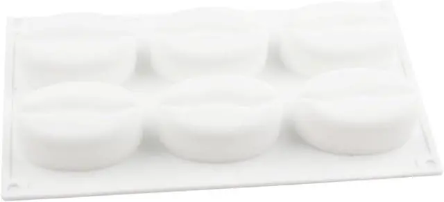 Alt view image 7 of 7 - 6 Cavity Coffee Bean Silicone Chocolate Molds
