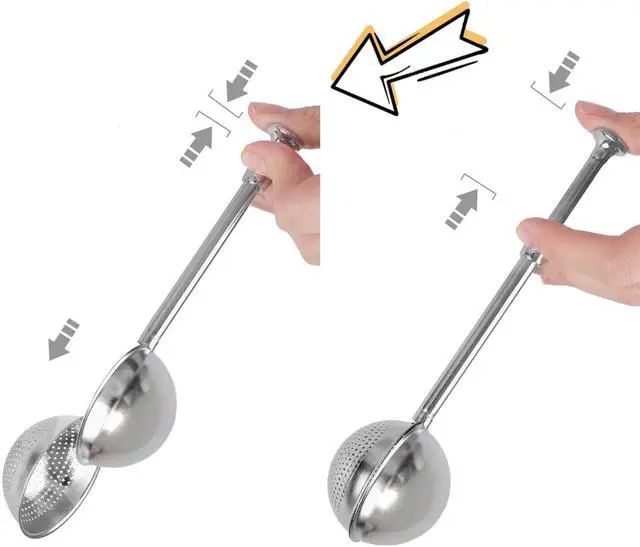 Alt view image 3 of 6 - Powdered sugar shaker duster, flour dispenser for bread baking, rice flour sifter, sourdough bread baking supplies, versatile flour duster for baking, ideal for powdered sugar and flour distribution