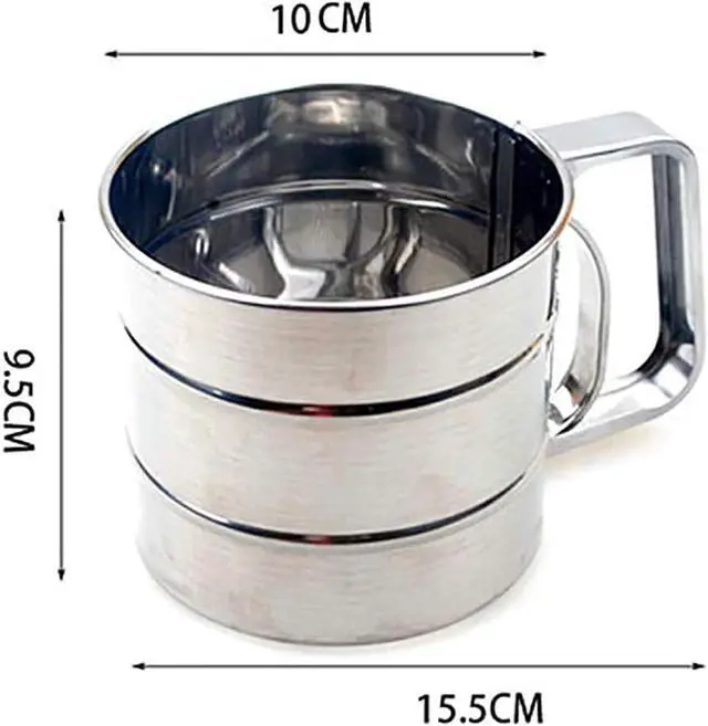 Alt view image 2 of 7 - Flour Sifter, Baking Sifter Cup, Flour Strainer